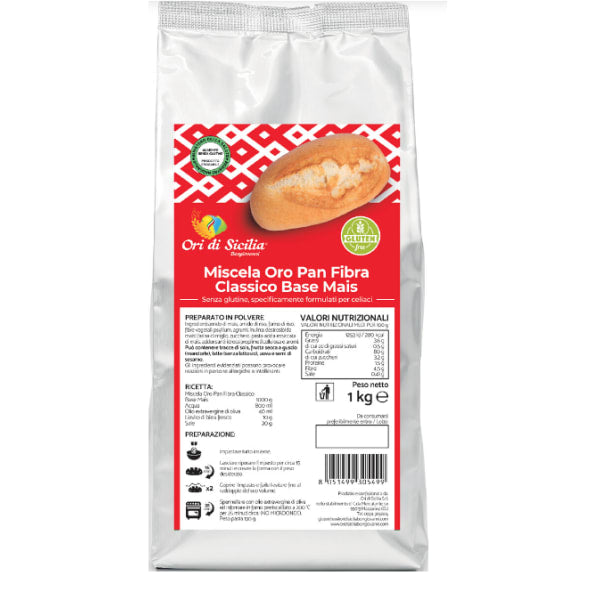 Mix oro pan base mais 1kg