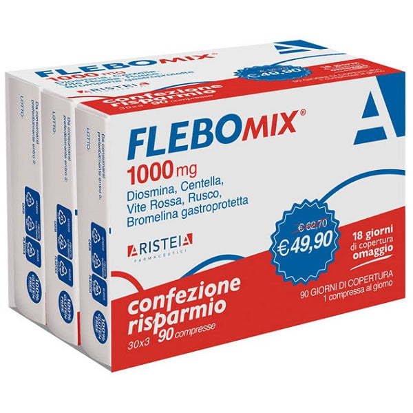 FLEBOMIX 1000MG 90CPR