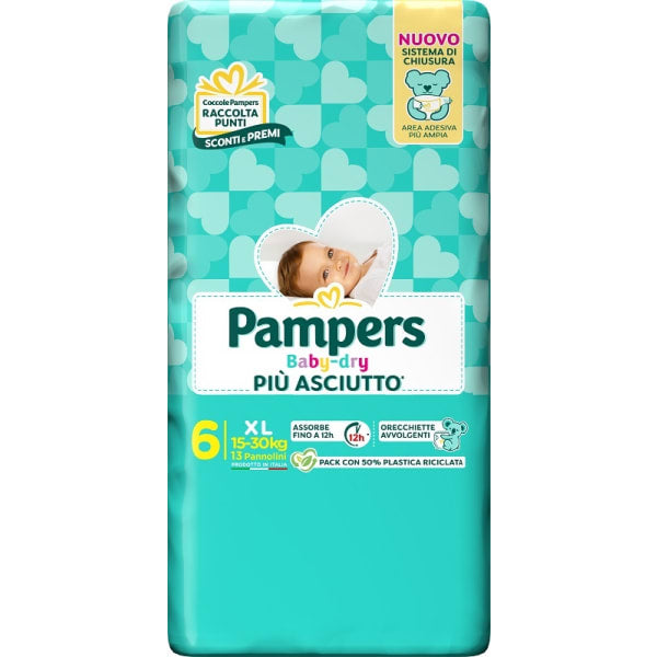 PAMPERS BD DOWNCOUNT XL 13PZ