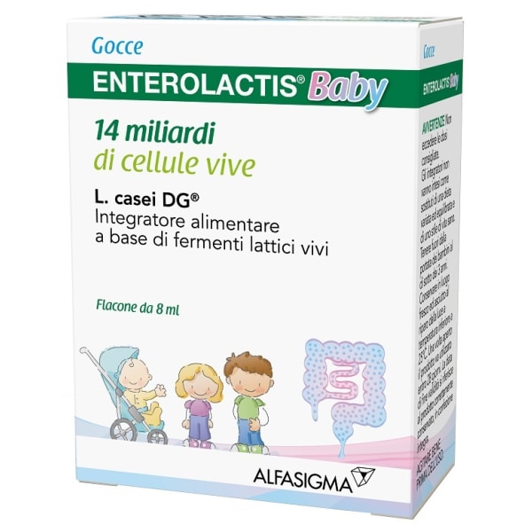ENTEROLACTIS BABY 0+ 8ML GOCCE