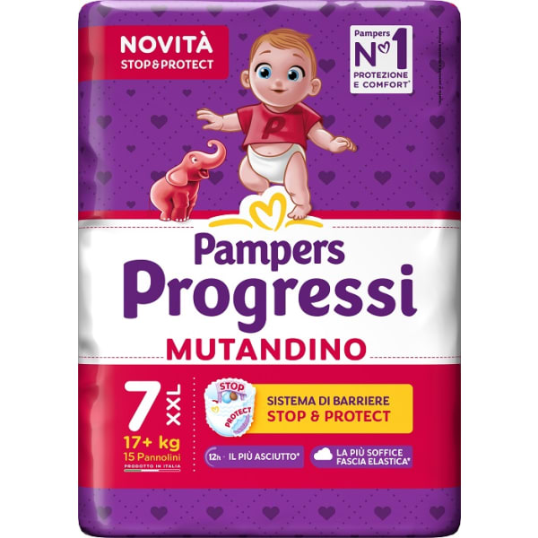 PAMPERS PROG MUT XXL 15PZ