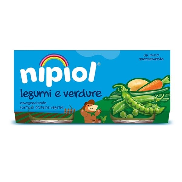 NIPIOL OMOG LEGUMI VERDURE 2PZ