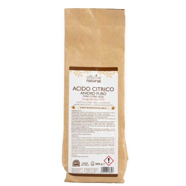 ACIDO CITRICO ANIDRO PURO 500G
