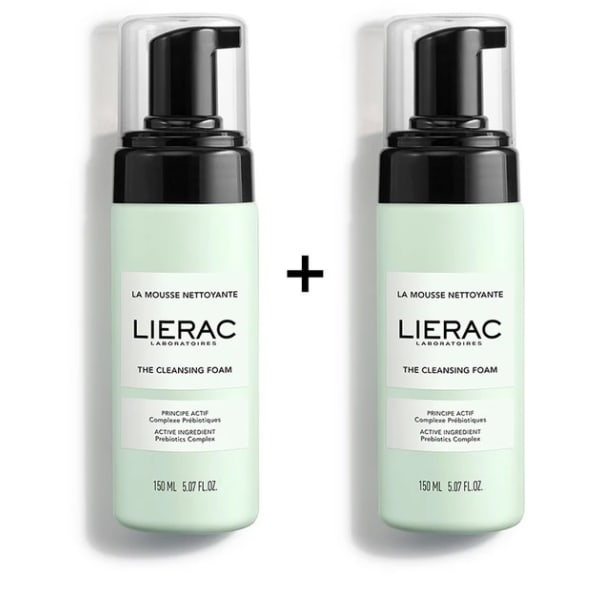 LIERAC DUO MOUSSE STRUCC 150X2