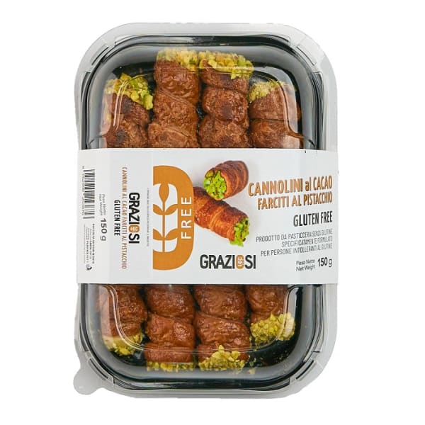 CANNOLI CACAO PISTACCHIO 150G