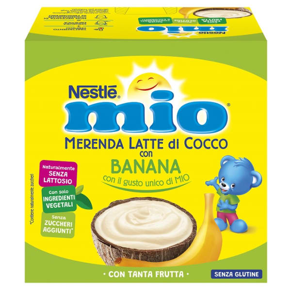 MIO MERENDA COCCO BANANA 4PZ