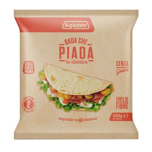 AGLUTEN BADA PIADA CLASS 220G