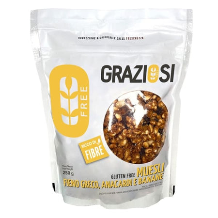 MUESLI ANACARDI/BANANE FIENO G